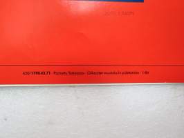 Volkswagen Jetta 1984 -myyntiesite / brochure