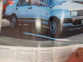 Volkswagen Jetta 1986 -myyntiesite / brochure
