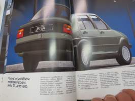 Volkswagen Jetta 1988 -myyntiesite / brochure