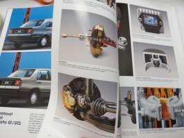 Volkswagen Jetta 1988 -myyntiesite / brochure