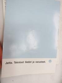 Volkswagen Jetta 1988 -myyntiesite / brochure