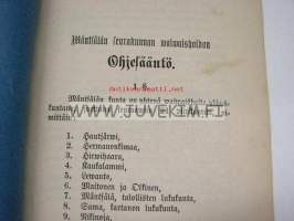 Mäntsälän Seurakunnan Waiwaishoidon Ohjesääntö 1887