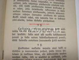 Mäntsälän Seurakunnan Waiwaishoidon Ohjesääntö 1887