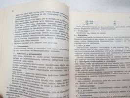 Autourheilun sääntökirja ja kilpailukalenteri 1965 -rules and calendar for car motor sports in Finland