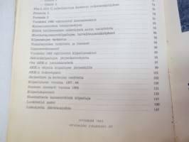 Autourheilun sääntökirja ja kilpailukalenteri 1965 -rules and calendar for car motor sports in Finland