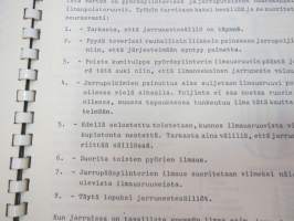 Valmet 359235-74-T lukki - käyttö ja huolto / operator´s manual
