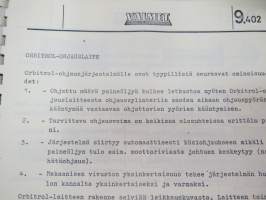 Valmet 359235-74-T lukki - käyttö ja huolto / operator´s manual