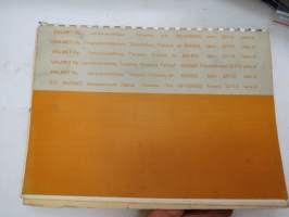 Valmet 359235-74-T lukki - käyttö ja huolto / operator´s manual