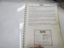 Valmet kurottaja  KTD 1510 - käyttö ja huolto / operator´s manual