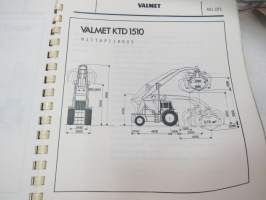 Valmet kurottaja  KTD 1510 - käyttö ja huolto / operator´s manual