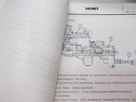 Valmet haarukkatrukki TD10006A - käyttö ja huolto / operator´s manual