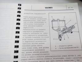 Valmet haarukkatrukki TD10006A - käyttö ja huolto / operator´s manual