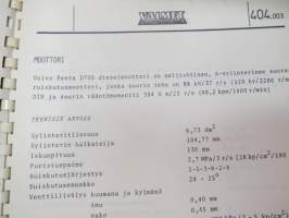 Valmet haarukkatrukki TD806 - käyttö ja huolto / operator´s manual