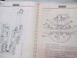 Valmet haarukkatrukki TD806 - käyttö ja huolto / operator´s manual