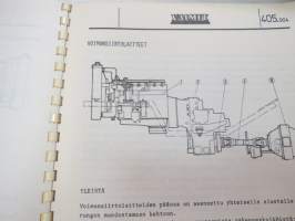 Valmet haarukkatrukki TD1006 - käyttö ja huolto / operator´s manual