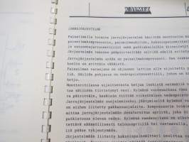 Valmet haarukkatrukki TD1006 - käyttö ja huolto / operator´s manual