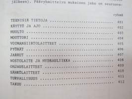 Valmet haarukkatrukki TD1258 - käyttö ja huolto / operator´s manual in finnish