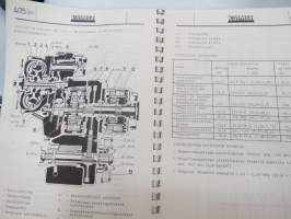 Valmet haarukkatrukki TD1258 - käyttö ja huolto / operator´s manual in finnish