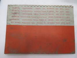 Valmet haarukkatrukki TD1258 - käyttö ja huolto / operator´s manual in finnish