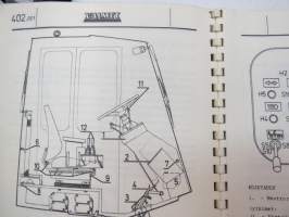 Valmet haarukkatrukki TD1258 - käyttö ja huolto / forklift operator´s manual in finnish