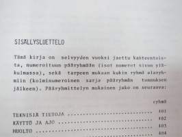 Valmet haarukkatrukki TD1258 - käyttö ja huolto / forklift operator´s manual in finnish