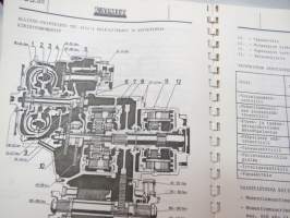 Valmet haarukkatrukki TD1258 - käyttö ja huolto / forklift operator´s manual in finnish