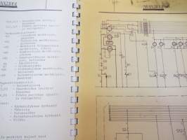 Valmet haarukkatrukki TD1258 - käyttö ja huolto / forklift operator´s manual in finnish