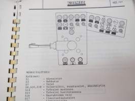 Valmet haarukkatrukki TD1610 - käyttö ja huolto / forklift operator´s manual in finnish