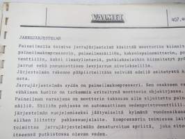 Valmet haarukkatrukki TD1610 - käyttö ja huolto / forklift operator´s manual in finnish