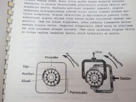 Valmet haarukkatrukki TD1610 - käyttö ja huolto / forklift operator´s manual in finnish