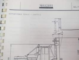 Valmet haarukkatrukki TD1610 - käyttö ja huolto / forklift operator´s manual in finnish