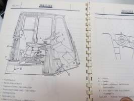 Valmet haarukkatrukki TD1610 - käyttö ja huolto / forklift operator´s manual in finnish