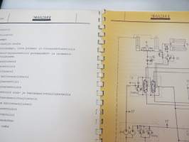 Valmet haarukkatrukki TD1610 - käyttö ja huolto / forklift operator´s manual in finnish