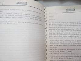 Valmet haarukkatrukki TD1610 - käyttö ja huolto / forklift operator´s manual in finnish