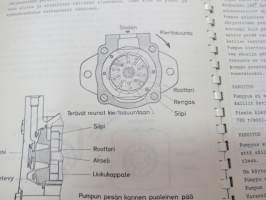 Valmet haarukkatrukki TD1610 - käyttö ja huolto / forklift operator´s manual in finnish