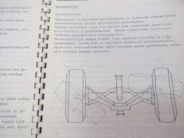 Valmet haarukkatrukki TD1610 - käyttö ja huolto / forklift operator´s manual in finnish