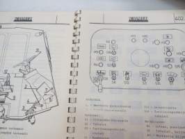 Valmet haarukkatrukki TD1610 - käyttö ja huolto / forklift operator´s manual in finnish