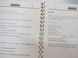 Valmet haarukkatrukki TD1610 - käyttö ja huolto / forklift operator´s manual in finnish
