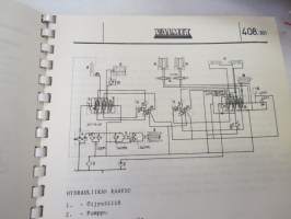 Valmet haarukkatrukki TD1610 - käyttö ja huolto / forklift operator´s manual in finnish