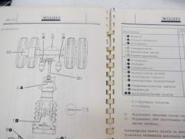 Valmet haarukkatrukki TD1610 - käyttö ja huolto / forklift operator´s manual in finnish