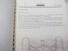 Valmet haarukkatrukki TD1610 - käyttö ja huolto / forklift operator´s manual in finnish