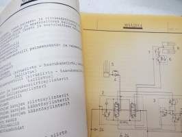 Valmet haarukkatrukki TD1610 - käyttö ja huolto / forklift operator´s manual in finnish
