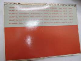 Valmet haarukkatrukki TD1610 - käyttö ja huolto / forklift operator´s manual in finnish