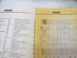 Valmet haarukkatrukki TD2212 - käyttö ja huolto / forklift operator´s manual in finnish