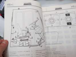 Valmet pinopuomitrukki PTD1248 - käyttö ja huolto / forklift operator´s manual in finnish