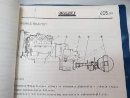 Valmet pinopuomitrukki PTD1248 - käyttö ja huolto / forklift operator´s manual in finnish