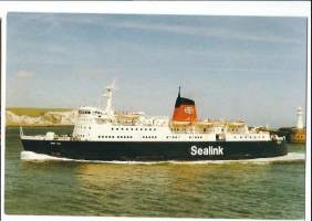 Saint Elon   / Sealink  - laivakortti, laivapostikortti kulkematon