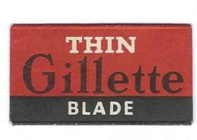 Gillette Thin - partateräkääre