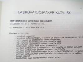 Keskuslukko 1983 nr 3 - Laskuvarjojääkärikillan tiedotus- ja uutislehti -green berets guild magazine