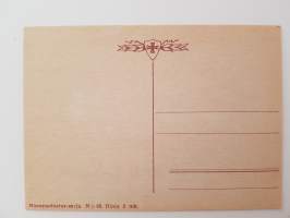 Sankarisotiemme muisto sanoin ja kuvin -mietelausein varustettuja postikortteja n:o 63 -postcard